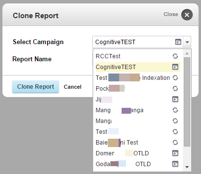 Clone Report
